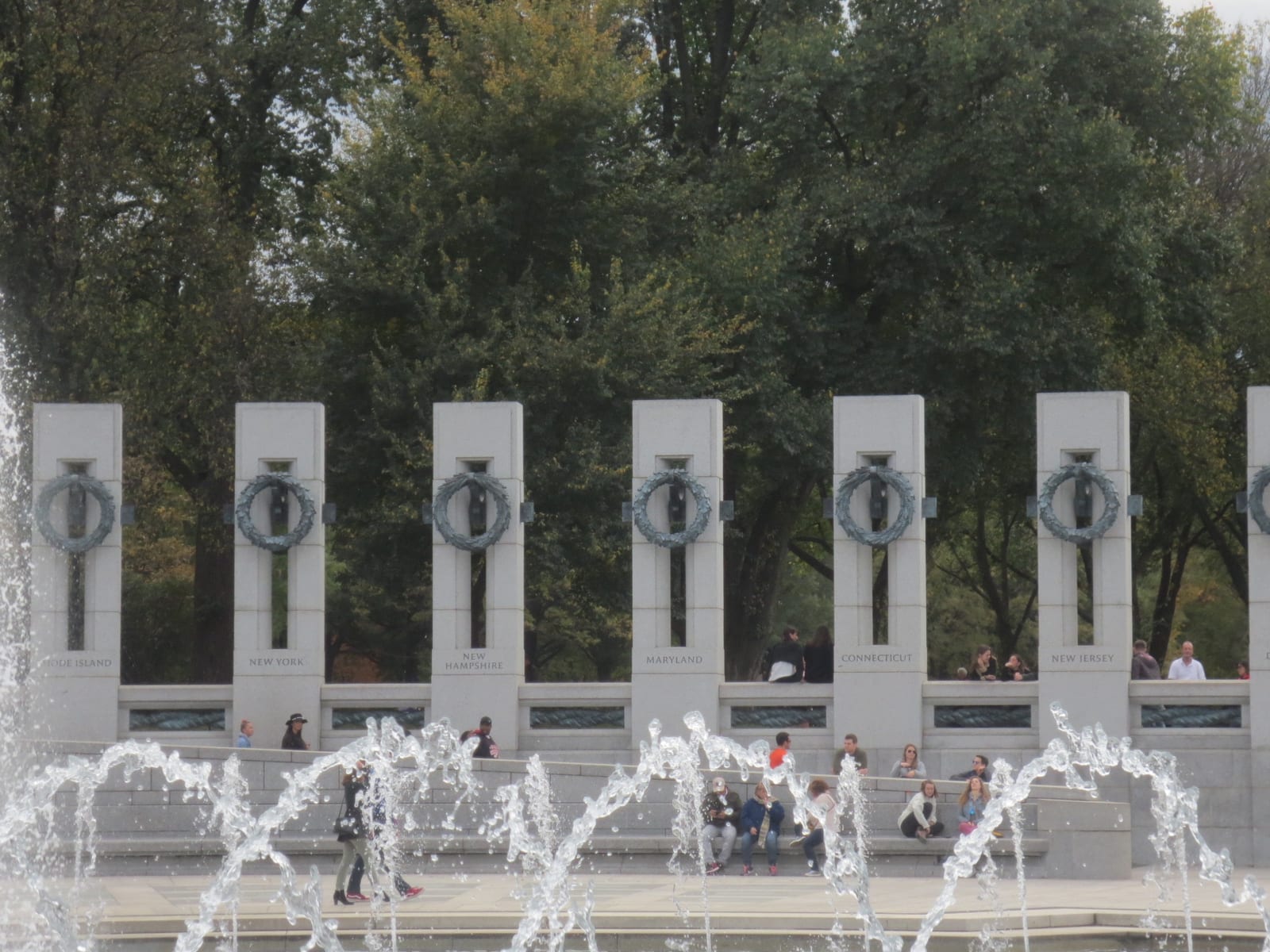 Washington DC WWII Memorial